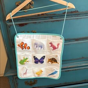 LOVEVERY Organic Cotton Animal Matching Game